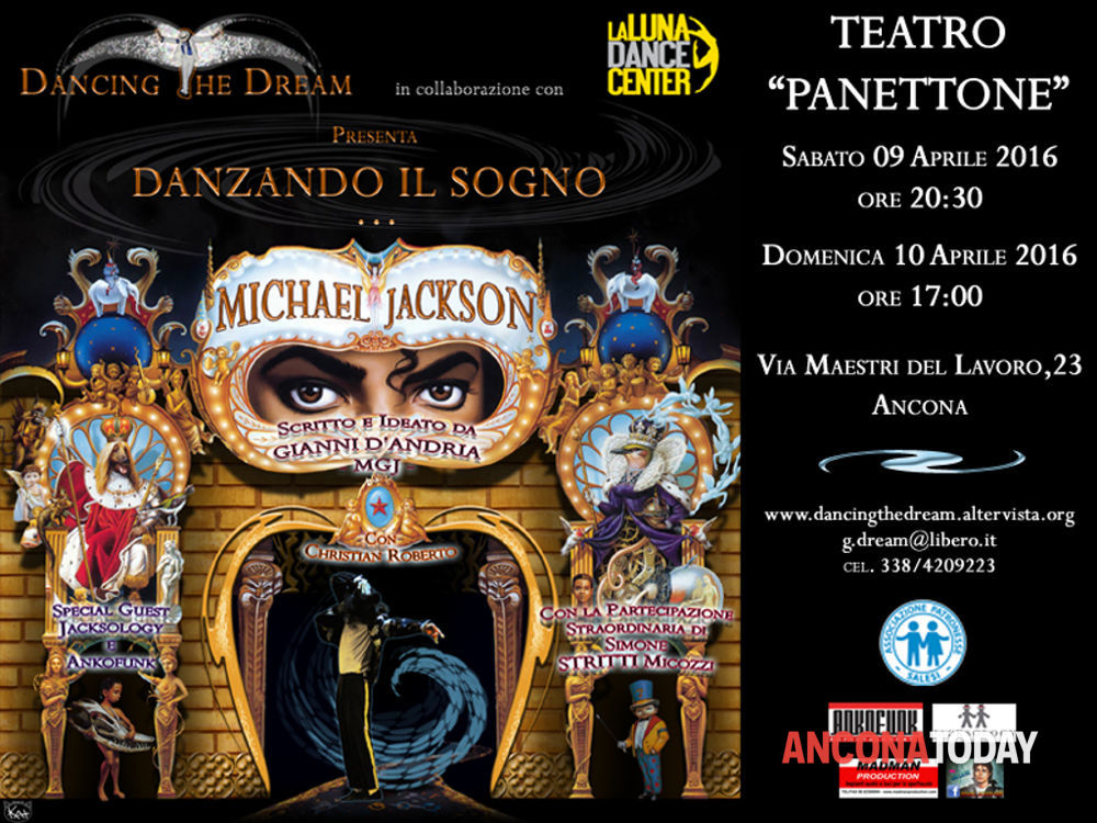 danzando il sognoâ€¦michael jackson  di gianni d'andria protagonista christian roberto