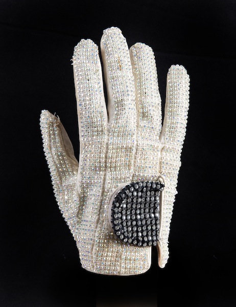 Michael Jackson's famous white glove sells for over £85,000 at auction