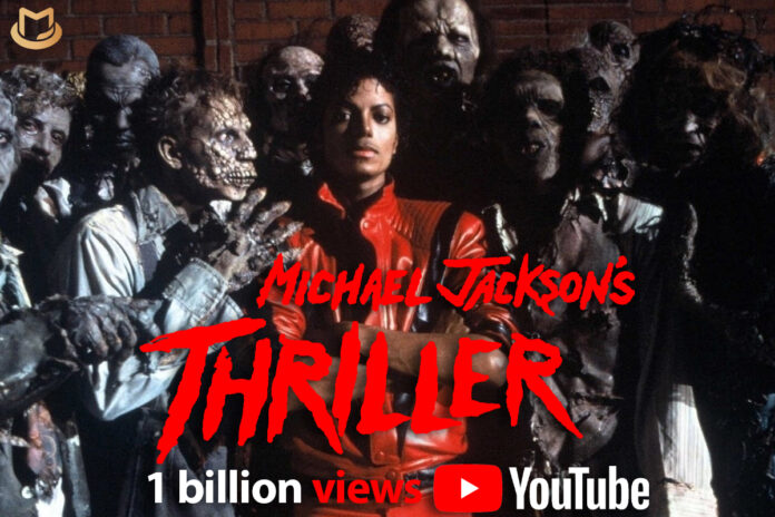  Thriller entre dans le club des milliards de vues sur YouTube  1-B-Thriller-696x464